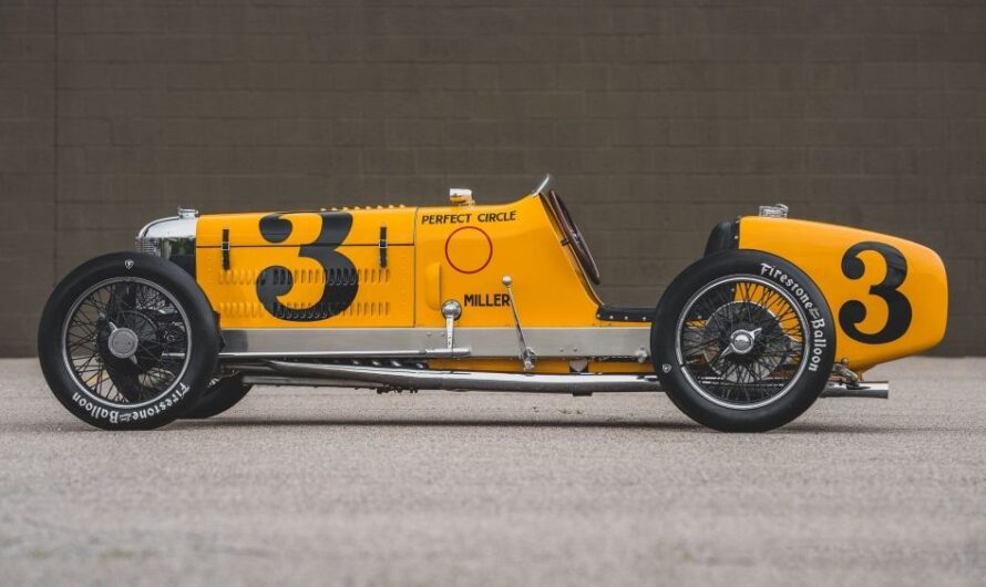 The Miller 91 Supercharged Front Drive ‘Perfect Circle’ Indianapolis Racer