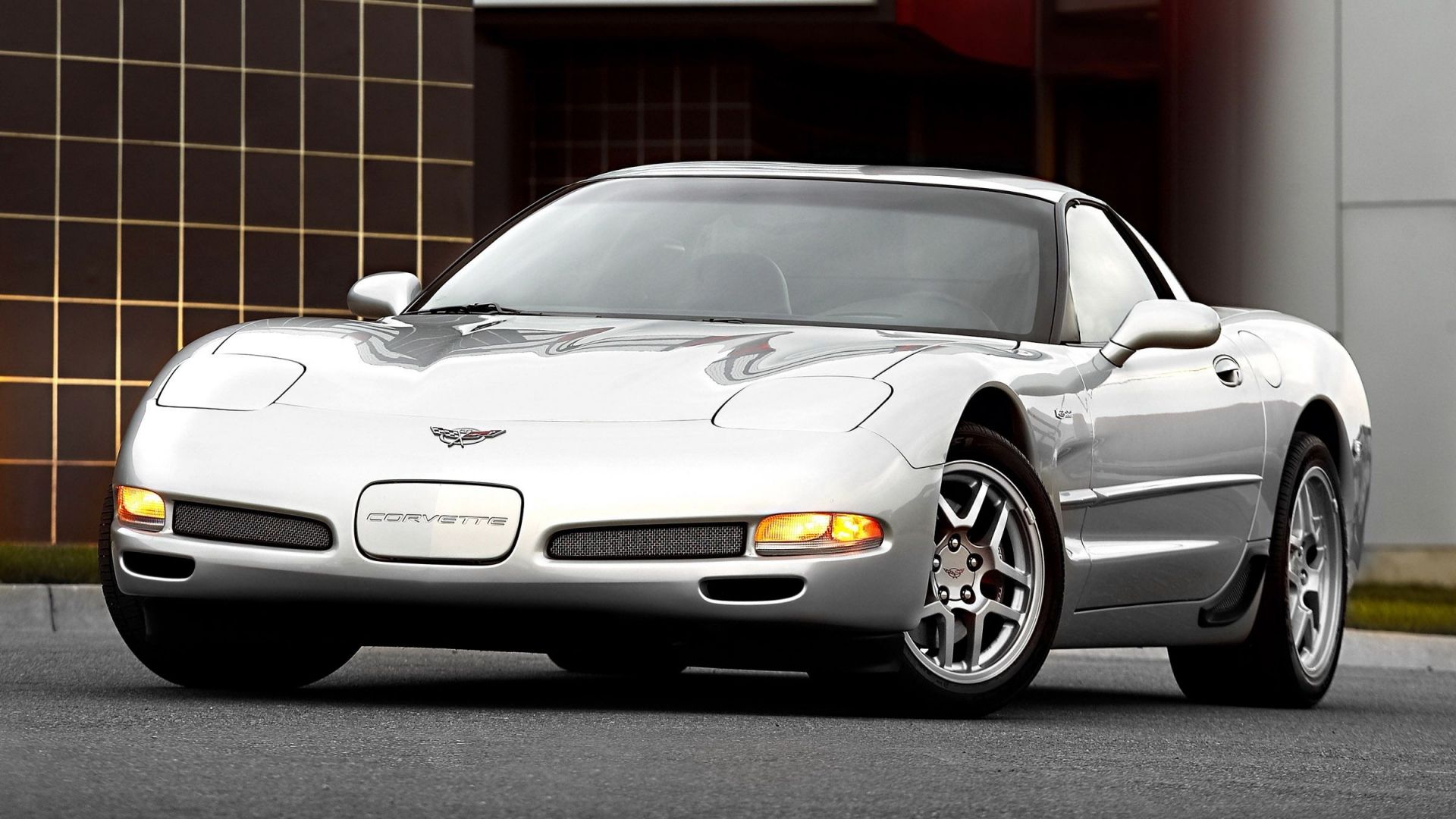 Silver 2001 Chevrolet Corvette Z06