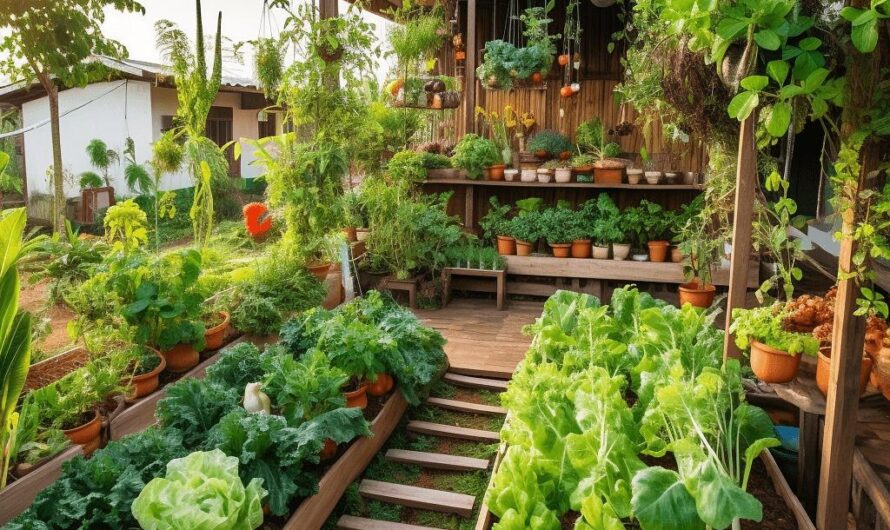 10 ıdeas for growıng vegetables at home to eat yourself thıs raıny season.