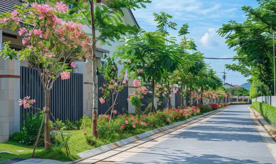 9 ıdeas for plantıng trees along the front fence Add green space to your home