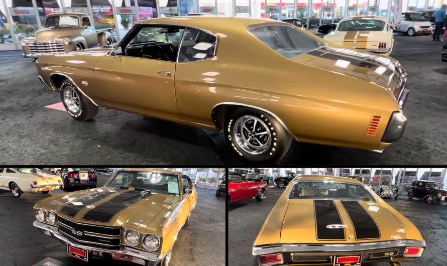 The Inaugural 1970 Chevrolet Chevelle LS6 Emerges as a Numbers-Matching Gold Treasure