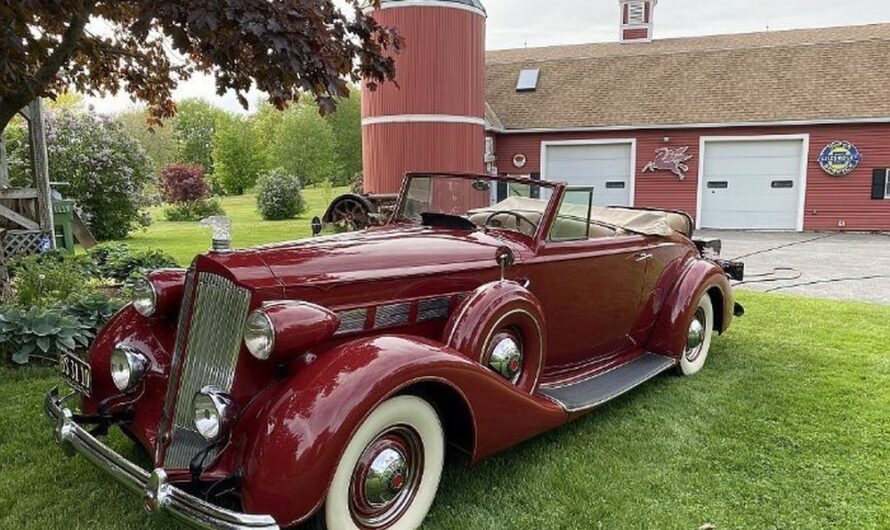 The Classic Luxury Dream Of The 1937 Packard Super Eight Convertible Is About To Be Realized