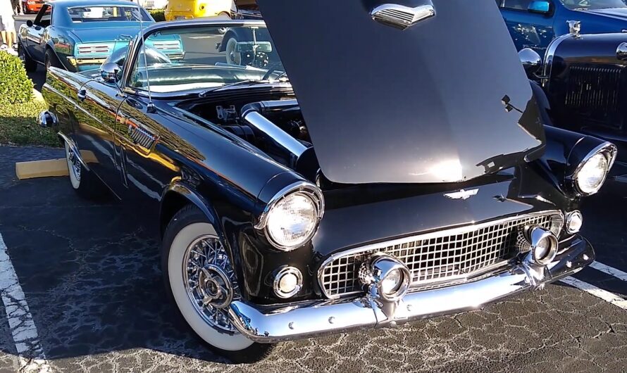 This 1956 Ford Thunderbird Is a Mysterious Hollywood Car With a Supercharged V8