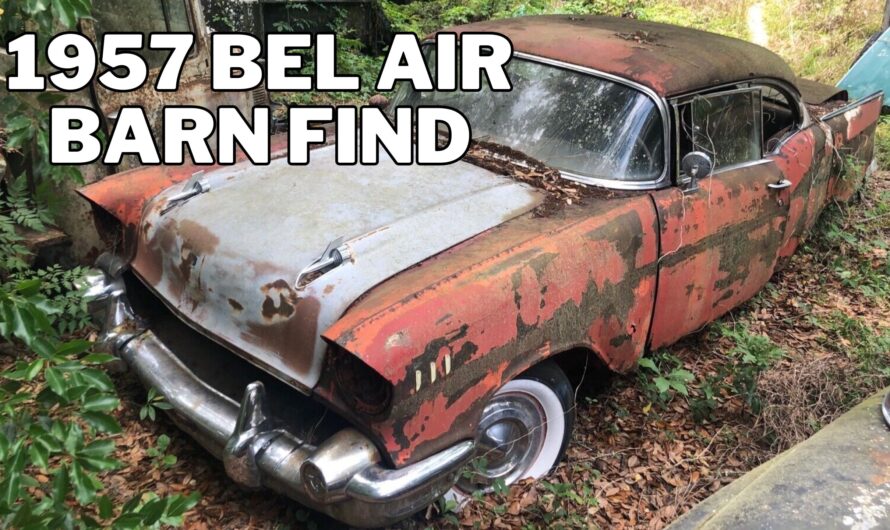 This 1957 Chevrolet Bel Air Is a Rare Barn Find With Obvious Problems