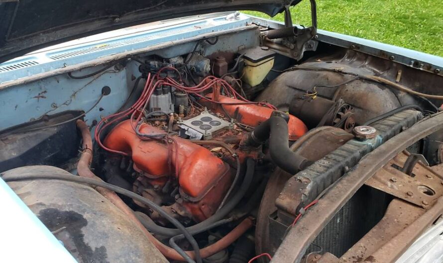 Abandoned 1960 Chevrolet Impala in a Yard, a Haunting Sight for the Brave