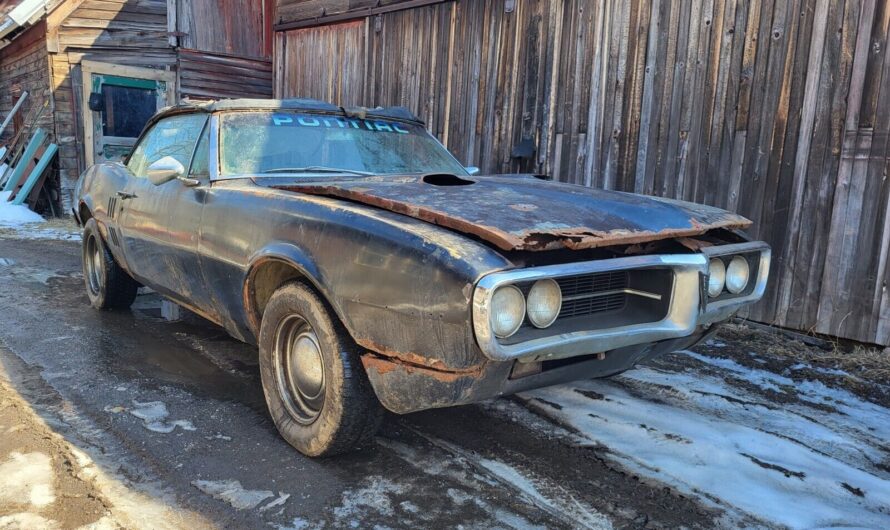 This 1967 Pontiac Firebird Is Complete But Rough, Wrecked But Fascinating