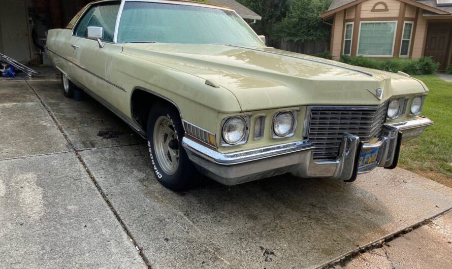 This 1972 Cadillac Attracts A Large Number Of People Who Want To Own It Because Of Its Long Pristine Existence And Extremely Low Ownership Value.