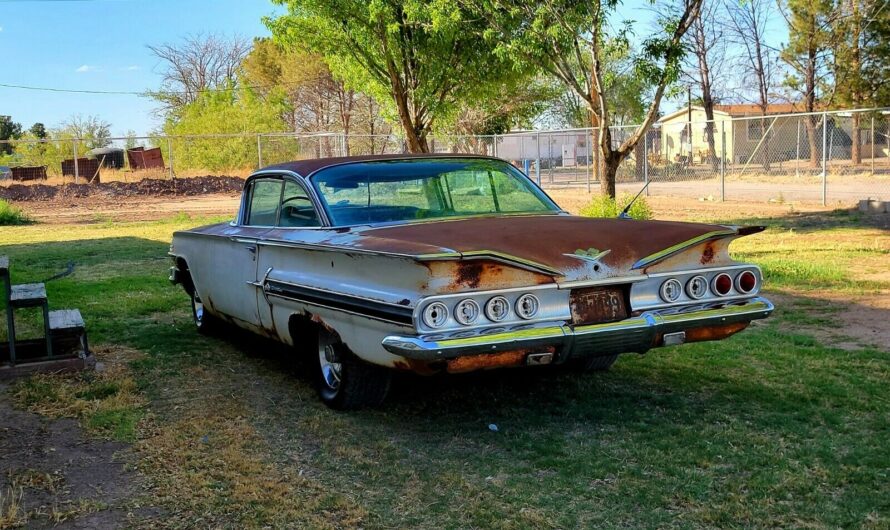 Unbelievable! This all-original 1960 Chevrolet Impala looks like a great barn searched car