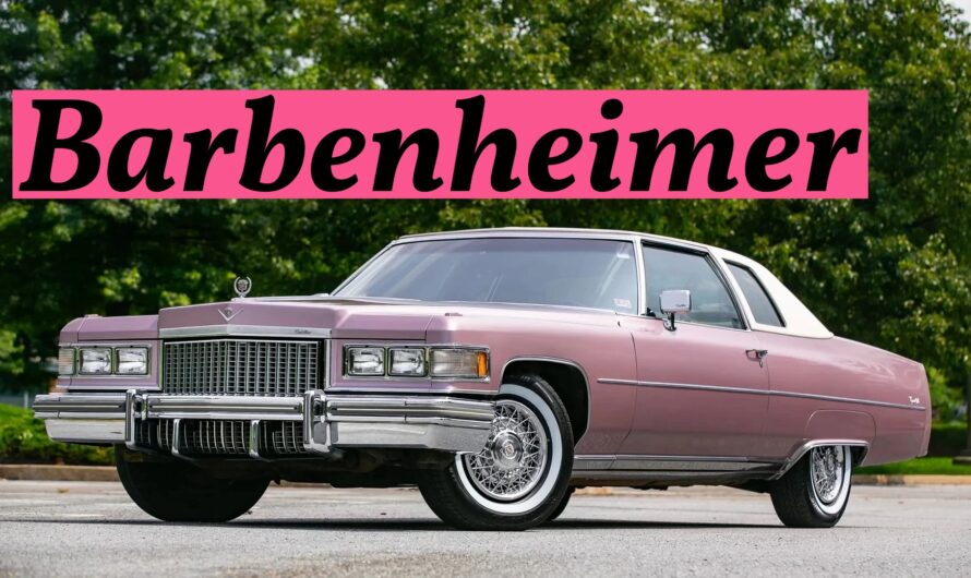 This Pink 1975 Cadillac Coupe DeVille Is What Barbie Would Drive if She Was a Mobster