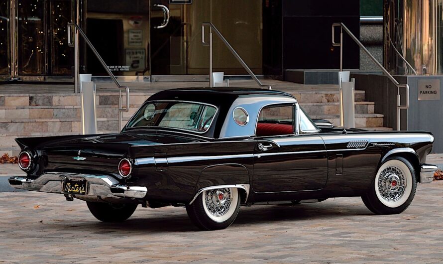 This Rare 1957 Ford Thunderbird F-Code Belonged to Jack Roush, Restored in 2021