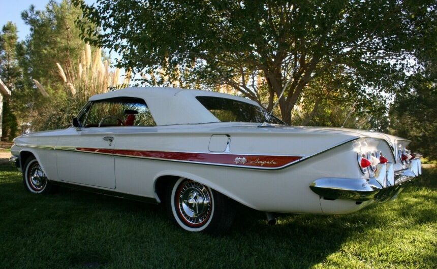 Introducing the Rare 1961 Impala SS: An Astonishing Time Capsule with All Original Features