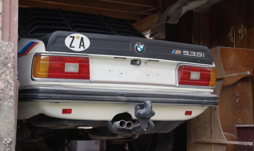 Panorama of Rescuing an Extremely Rare BMW E12 M535i Abandoned for More Than 30 Years And the Results When Starting the Car