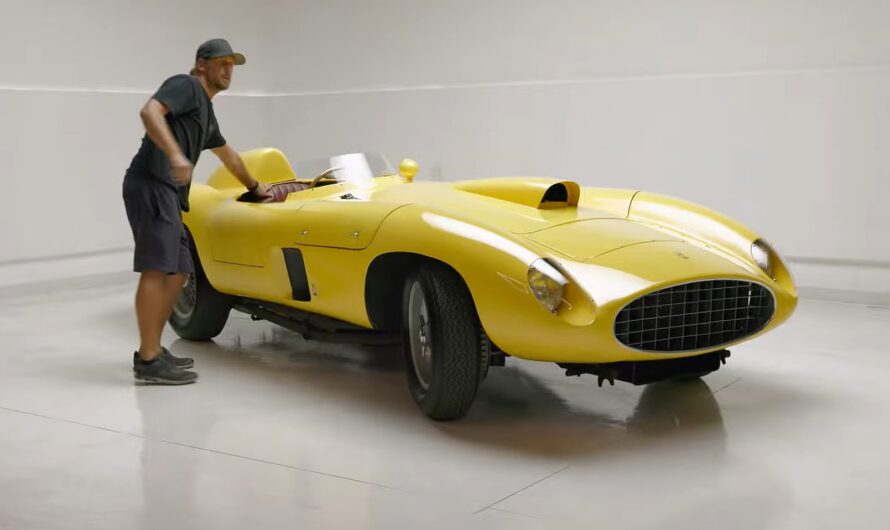 Watch an Extremely Rare 1955 Ferrari 410 S Get Cleaned and Detailed for Pebble Beach