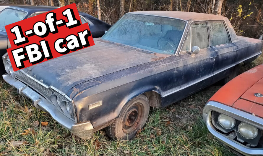 World’s Rarest 1965 Dodge Polara Is a Former FBI Sedan in Need of TLC