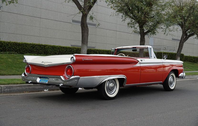 You’ve Arrived On a 1959 Ford Fairlane 500 Galaxie Skyliner With a Retractable Hardtop