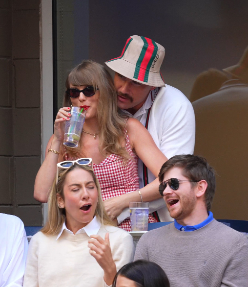 Taylor Swift and Travis Kelce at the US Open.