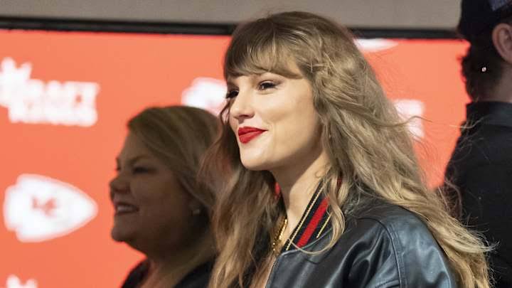 Taylor Swift at Chiefs Vs Buccaneers game